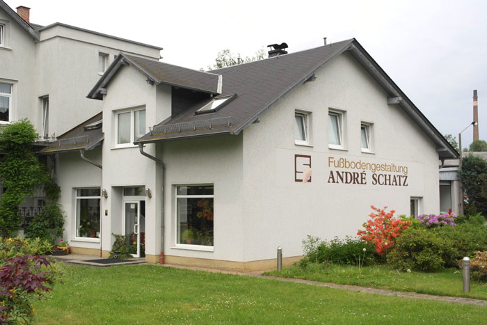 das Firmengebäude von Fußbodengestaltung André Schatz GmbH